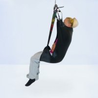 this patient transfer sling comes in three sizes; small, medium and large.