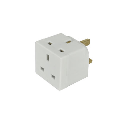Powermaster 2 Way Adaptor (13 Amp)