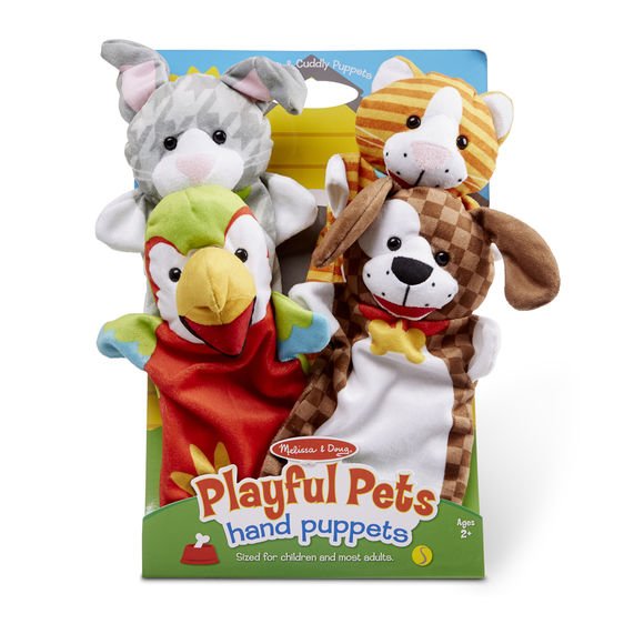 Hand Puppets Playfull Pets(4)