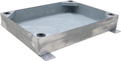 Pavior Tray Galvanised 600x450x80mm 10T