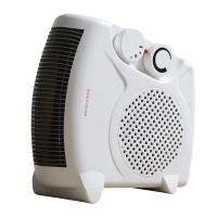 Sunbeam HFN-2004 floor fan heater 2000w