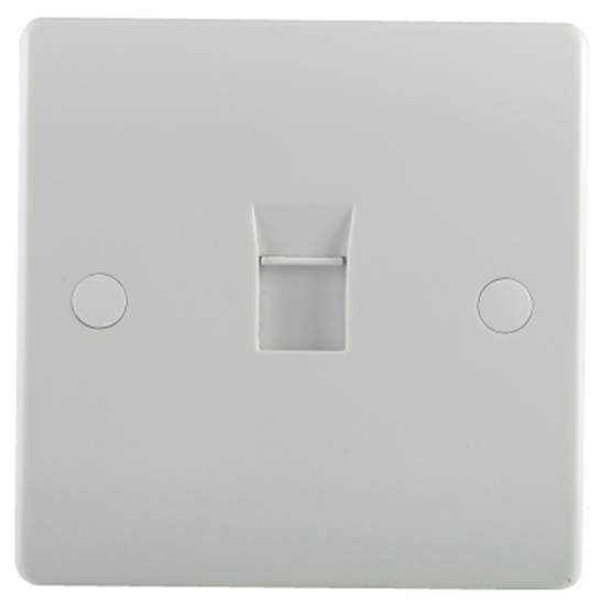 Sline 1G RJ45 Socket White SL442/CAT6