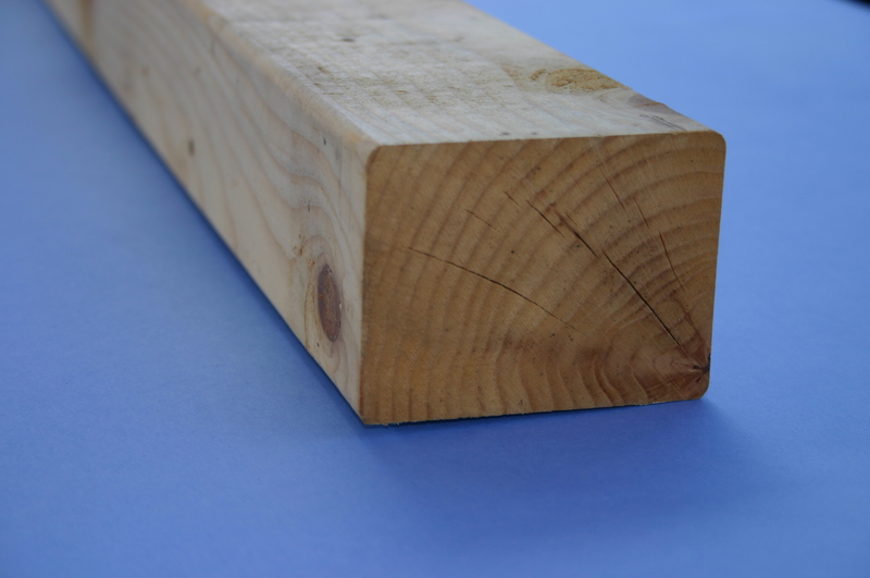 Treated Rough Sawn Timber 100x75mm 4.8 Metre (4x3" 16ft) Goodwins