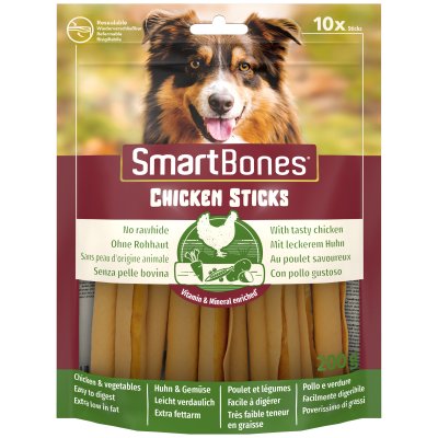 SmartSticks Chicken Dog Treats 10 x 10 Pieces