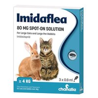 Imidaflea Spot-on Flea Drops 80mg / 0.8ml 3tube x 1