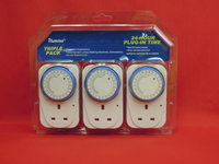 24-Hour Plug in Timer - 3 Pack