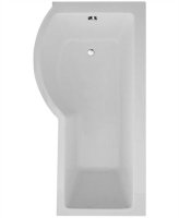 P SHAPE 1700X850MM LH SINGLE ENDED BATH & PANEL