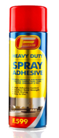 F599 HEAVY DUTY SPRAY ADHESIVE 500ml