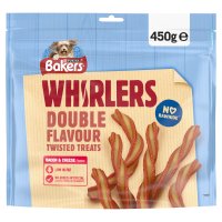 Bakers Treat MAXI Whirlers Bacon & Cheese 450g x 3