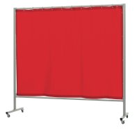 ORANGE WELDING CURTAIN OPTI 215.O ON WHEEL 2X2.15M