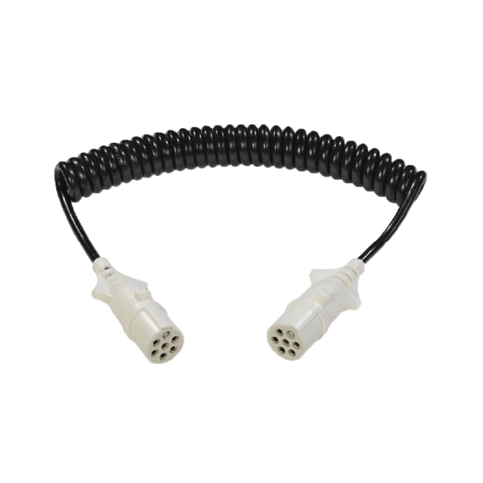 7 Core Coil c/w &lsquo;S&rsquo; Moulded Plugs (3.5m)