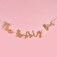Gold 'Bubbly Bar' Card Banner 2m