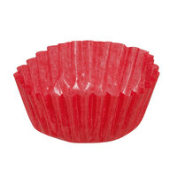 Red glassine petit four cases - 1000pcs
