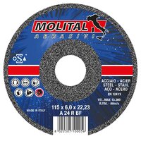 Molital Steel Grinding Disc DPC 115 x 6.0mm