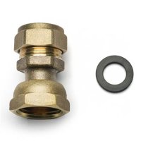 Salamander TapBoost Outlet Connector (1/2" to 15mm Compression) ACCTAPB12FT15COM