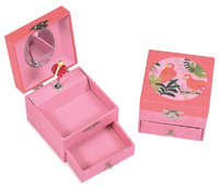 Musical Jewellery Box with Drawer - Parrot. (Egmont)