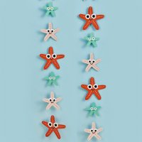 Hanging Starfish Card Hanging Decoration 4m