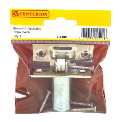 Centurion 50mm NP Adjustable Door Roller Catch