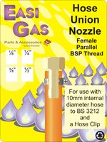 Easi Plumb 3/8" Female x Hose Union Nozzle