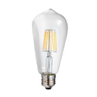 FILAMENT DIMMABLE LED LAMP ST64 Vintage Clear Tear Drop 