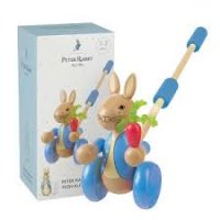Boxed Push Along Peter Rabbit.