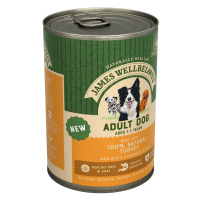 James Wellbeloved Dog Tin Adult Turkey & Rice in Loaf 12x400g