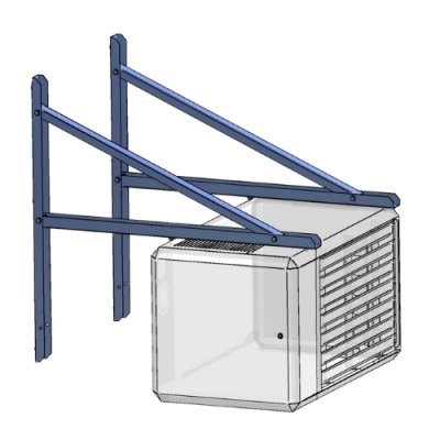 Support luchtverhitter HR30-60 / SCR+40-60 / STR10-125