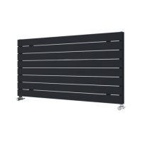 Tucker French 595 x 1200mm Single Panel Anthracite Horizontal Radiator (Heating Only)