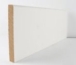 White Primed MDF Contemporary Skirting 144mm x 18mm x 4200mm