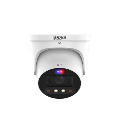 Dahua 5MP dual-illumination camera showing varifocal 2.7-13.5 mm lens