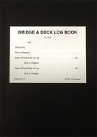 Bridge & Deck Log Book (No 133) - 3 Months