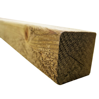 Treated Reg and Graded Carcassing Timber FIN 45x45mm x 2.4m (2x2in)