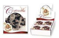 Confirmation Acrylic Rosary/Black   (F6055/BK)