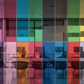Coloured Glass Films &ndash; Transparent Colours