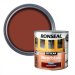 Ronseal 10 Year Woodstain Deep Mahogany Tin & Swatch
