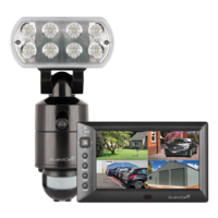 Wireless Combined Led Flood, Cam & Monitor
