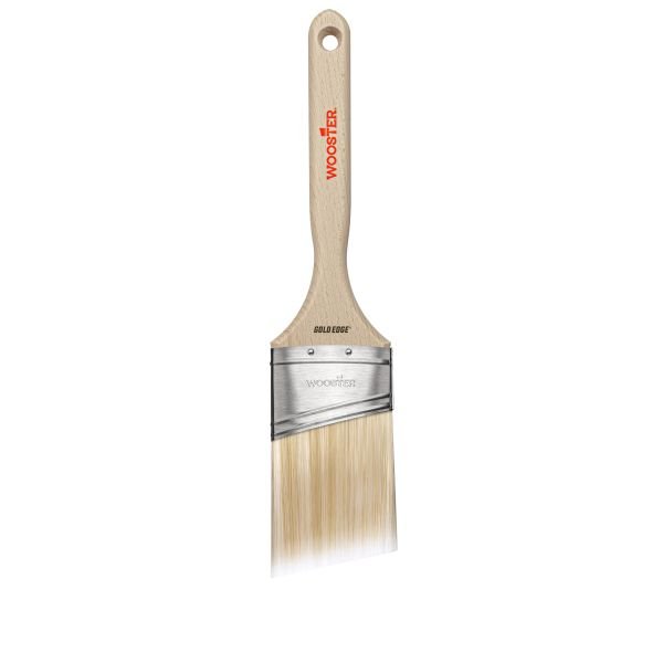 Wooster Gold Edge Semi-Oval Angle Sash 2.5" Brush Unpackaged