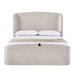 Blossom Gas Lift Ottoman Storage Bed - Cream 4