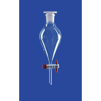 Separatory funnel, 2000 ml, conical, with PTFE-plug