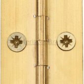 HG99-115-NB - Heritage Brass Hinge Brass 2 x 1 1/8 Natural Brass Finish