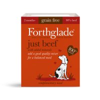 Forthglade Just 90% Meat Just Dog Grain Free Beef 18x395g