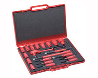 Rekki Socket Set 1/2"Drive 10--32mm 1000V[20pcs]