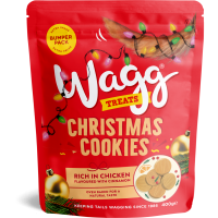 Wagg Christmas Cookies Pouch 7x100g - Christmas Line