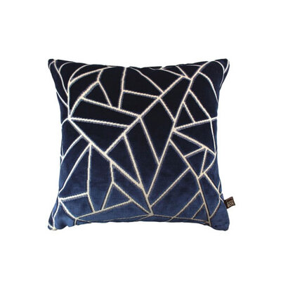 Scatter Box Veda 43cmx43cm Navy Cushion