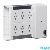 Klik KLIKKLDS6 6 Way Lighting Distribution Unit KLDS6