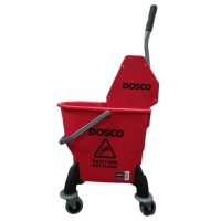 Dosco Kentucky Mop Bucket & Wringer 26L Red