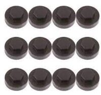 Black Hex Caps for Tek Screws Bag of 100