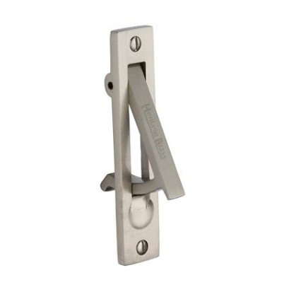 C1165-SN - Pocket Door Edge Pull Satin Nickel