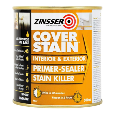 Zinsser Cover Stain Primer/Sealer Tin