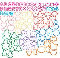 VARIOUS  : 101 PLASTIC COOKIE CUTTERS 